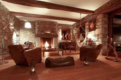 House, 5 Bedrooms, Terrace, Garden Area | Living area | Flat-screen TV, fireplace