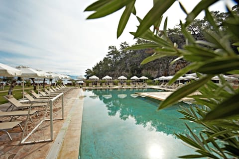 Indoor pool, 4 outdoor pools, cabanas (surcharge), pool umbrellas