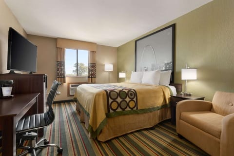 Room, 1 King Bed, Accessible, Non Smoking | Desk, laptop workspace, blackout drapes, free WiFi