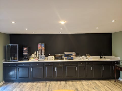 Free daily on-the-go breakfast