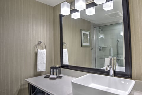 Suite, 1 Bedroom, Non Smoking (Shower) | Bathroom sink