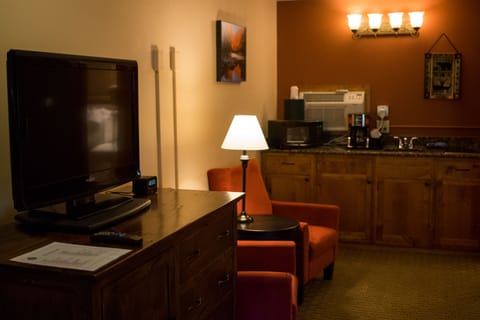 Family Room, Multiple Beds (Not Pet Friendly) | Private kitchenette | Fridge, microwave, coffee/tea maker