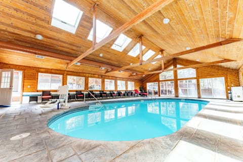 Indoor pool, seasonal outdoor pool