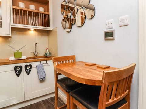 Fridge, dishwasher, electric kettle, toaster