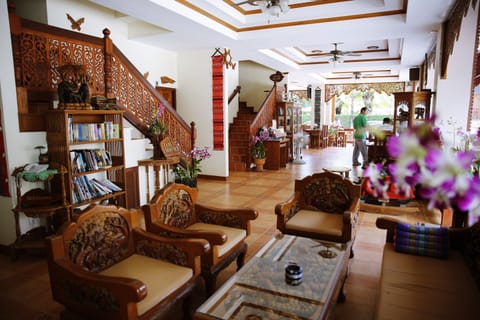 Lobby sitting area