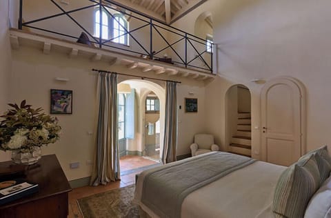 Room (La Cavallerizza) | Premium bedding, down comforters, in-room safe, individually decorated
