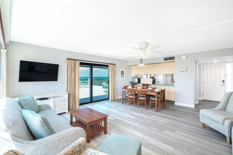 Large Balcony 2 bedroom (AS-C) | Living area | 50-inch flat-screen TV with cable channels, TV