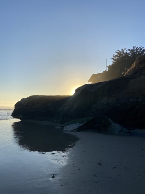 Beach nearby, white sand