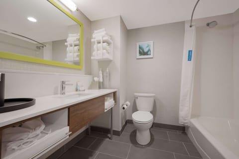 Free toiletries, hair dryer, towels, soap