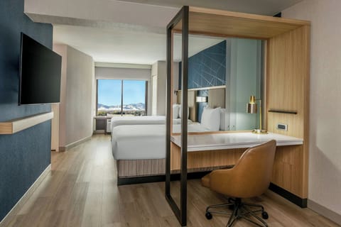 Room, Multiple Beds (View) | Premium bedding, in-room safe, desk, laptop workspace