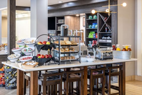 Daily buffet breakfast for a fee