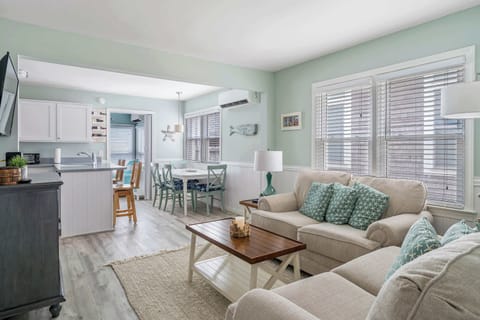 Condo, Multiple Beds, Kitchen (Coastal Condo) | Living area | 42-inch flat-screen TV with digital channels