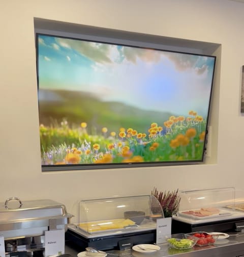 Daily buffet breakfast (EUR 10.5 per person)