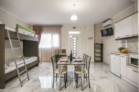 Family Apartment | 1 bedroom, desk, blackout drapes, free WiFi