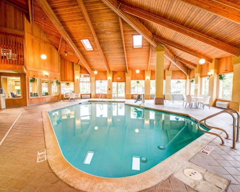 Indoor pool, open 6:00 AM to 10:00 PM, sun loungers