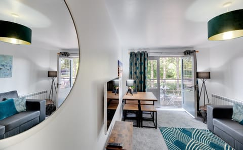 Apartment | Living area | 50-inch Smart TV with digital channels