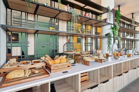 Daily buffet breakfast (EUR 14 per person)