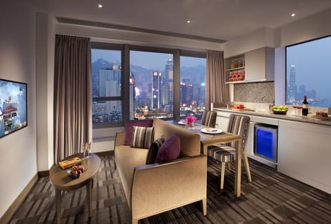 In-room safe, desk, laptop workspace, soundproofing