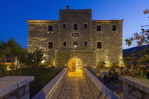 Front of property - evening/night