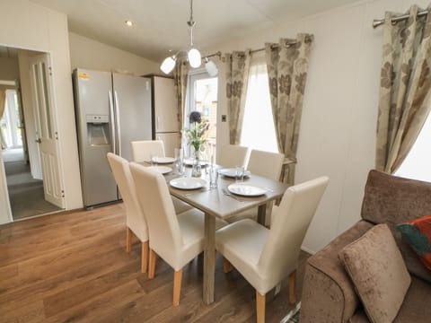 Fridge, dishwasher, electric kettle, toaster