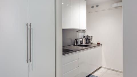 Apartment (23) | Private kitchenette | Fridge, stovetop, dishwasher, coffee/tea maker