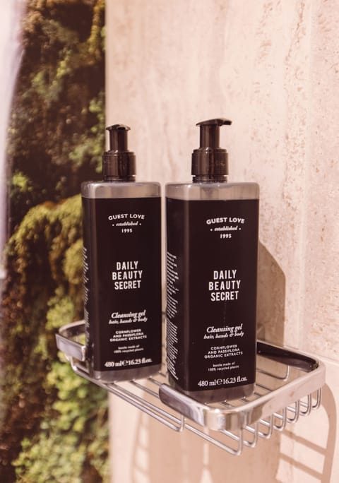 Standard Double Room | Bathroom | Shower, hydromassage showerhead, free toiletries, hair dryer