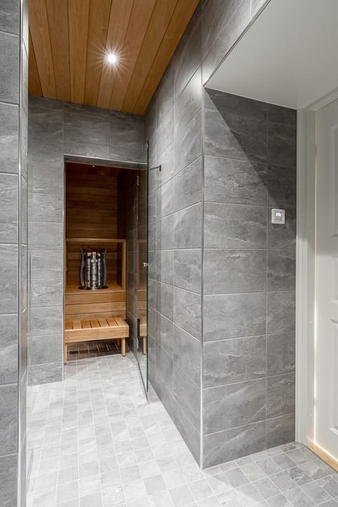 Exclusive Apartment | Bathroom | Shower, hydromassage showerhead, hair dryer, bidet