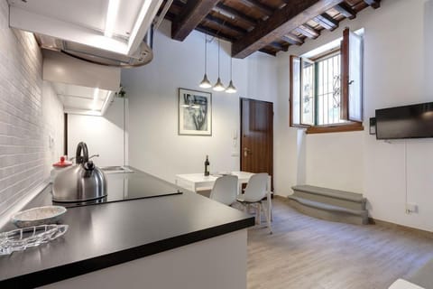 Apartment | Private kitchen | Full-size fridge, oven, stovetop, dishwasher