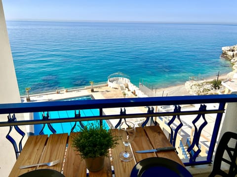 Family Suite, Balcony, Sea View | Terrace/patio