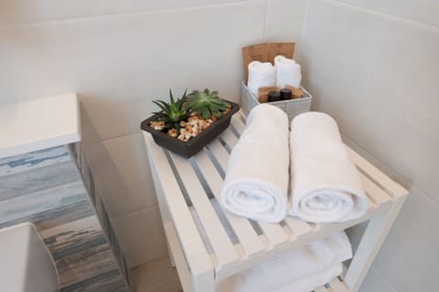 Standard Double Room | Bathroom | Shower, rainfall showerhead, free toiletries, hair dryer