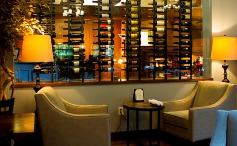 Tapas bar, garden views, open daily