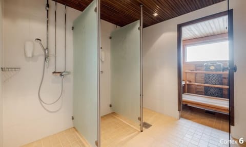 Aurora Borealis Suite | Bathroom | Hair dryer, bidet, towels, soap