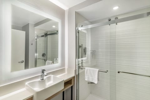 Free toiletries, hair dryer, towels, soap