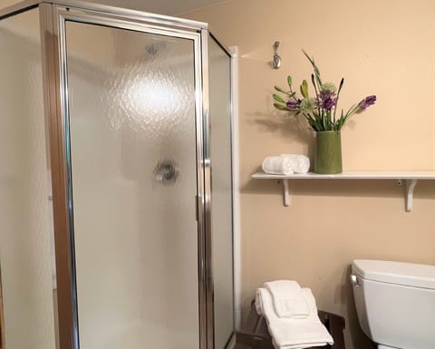 Standard-1 Queen 2 Twins | Bathroom | Free toiletries, hair dryer, towels