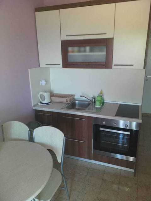 Apartment (Two-Bedroom Apartment with Terrace an) | Private kitchen | Fridge