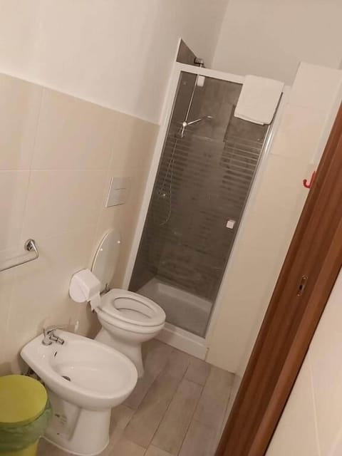 Single Room | Bathroom | Hair dryer, bidet, towels