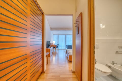 Superior Double Room, Balcony | Living area | 45-inch flat-screen TV with satellite channels, TV