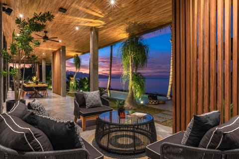 Luxury Villa, 3 Bedrooms, Beach View | Terrace/patio