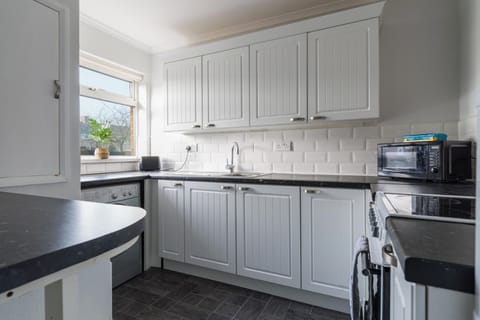 Microwave, oven, electric kettle