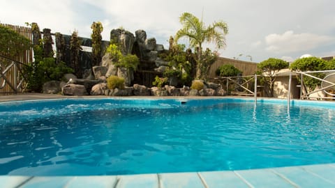 Rooftop pool