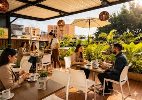 Breakfast area