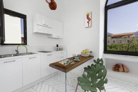 Apartment, 1 Bedroom, Smoking, Private Bathroom | Private kitchen | Mini-fridge, espresso maker, coffee/tea maker, electric kettle