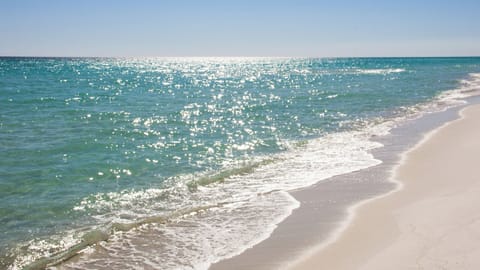 On the beach