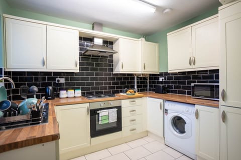 Shared fridge, microwave