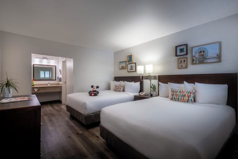 Standard Suite, 2 Bedrooms | Desk, laptop workspace, iron/ironing board, cribs/infant beds