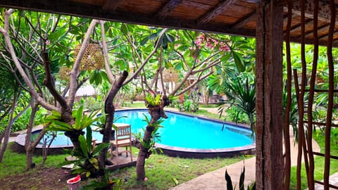 Deluxe Studio, 1 King Bed, Pool Access | View from room
