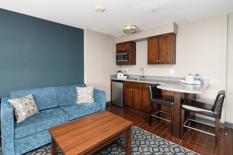 Hypo-allergenic bedding, down comforters, desk, laptop workspace