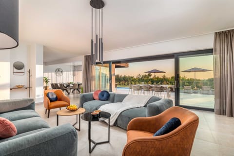 Villa (Six Bedroom Villa with Swimming Pool) | Living room | TV, foosball, table tennis
