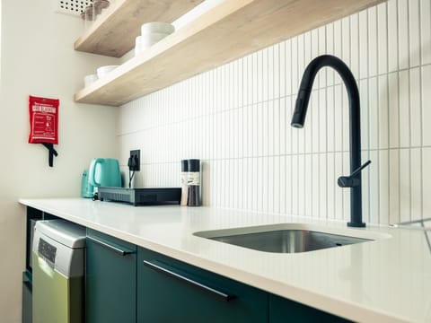 Standard Apartment | Private kitchen | Shared fridge, microwave