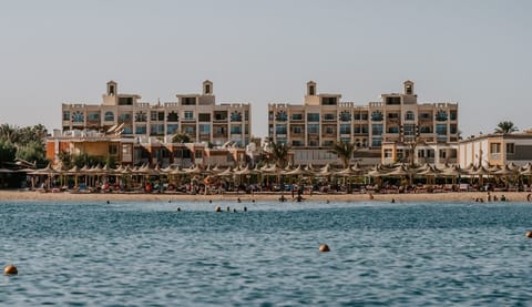 Private beach, sun loungers, beach umbrellas, beach volleyball